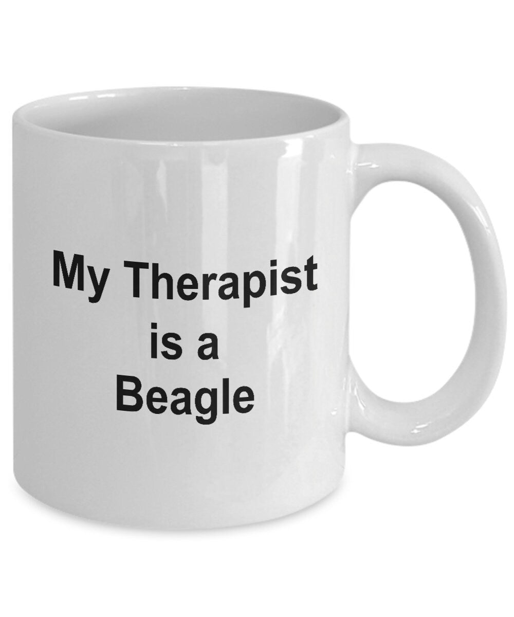 Beagle Dog Therapist Mug - Mallard Moon Gift Shop