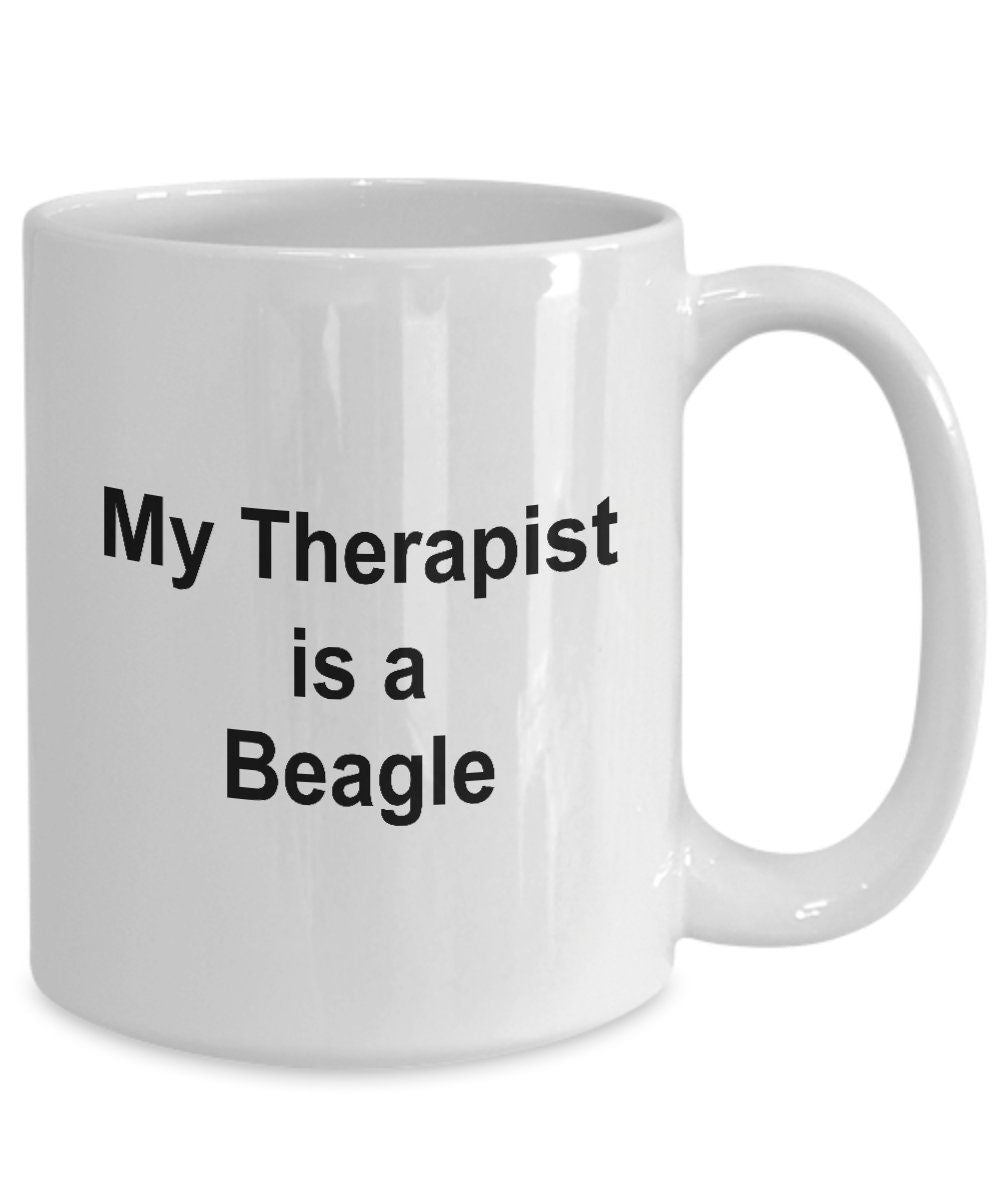 Beagle Dog Therapist Mug - Mallard Moon Gift Shop