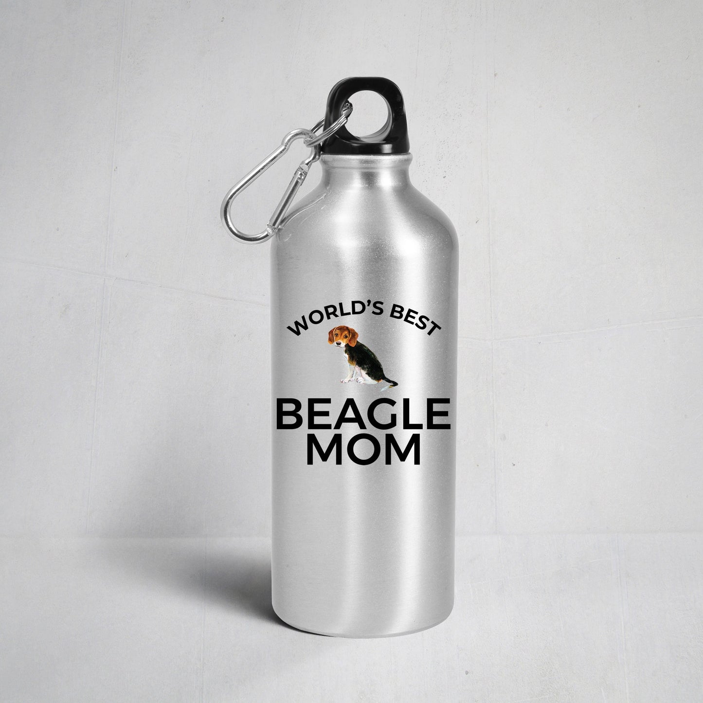 Beagle Dog Mom Water Bottle - Mallard Moon Gift Shop
