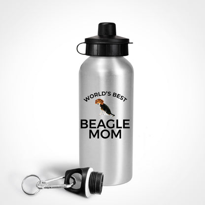 Beagle Dog Mom Water Bottle - Mallard Moon Gift Shop