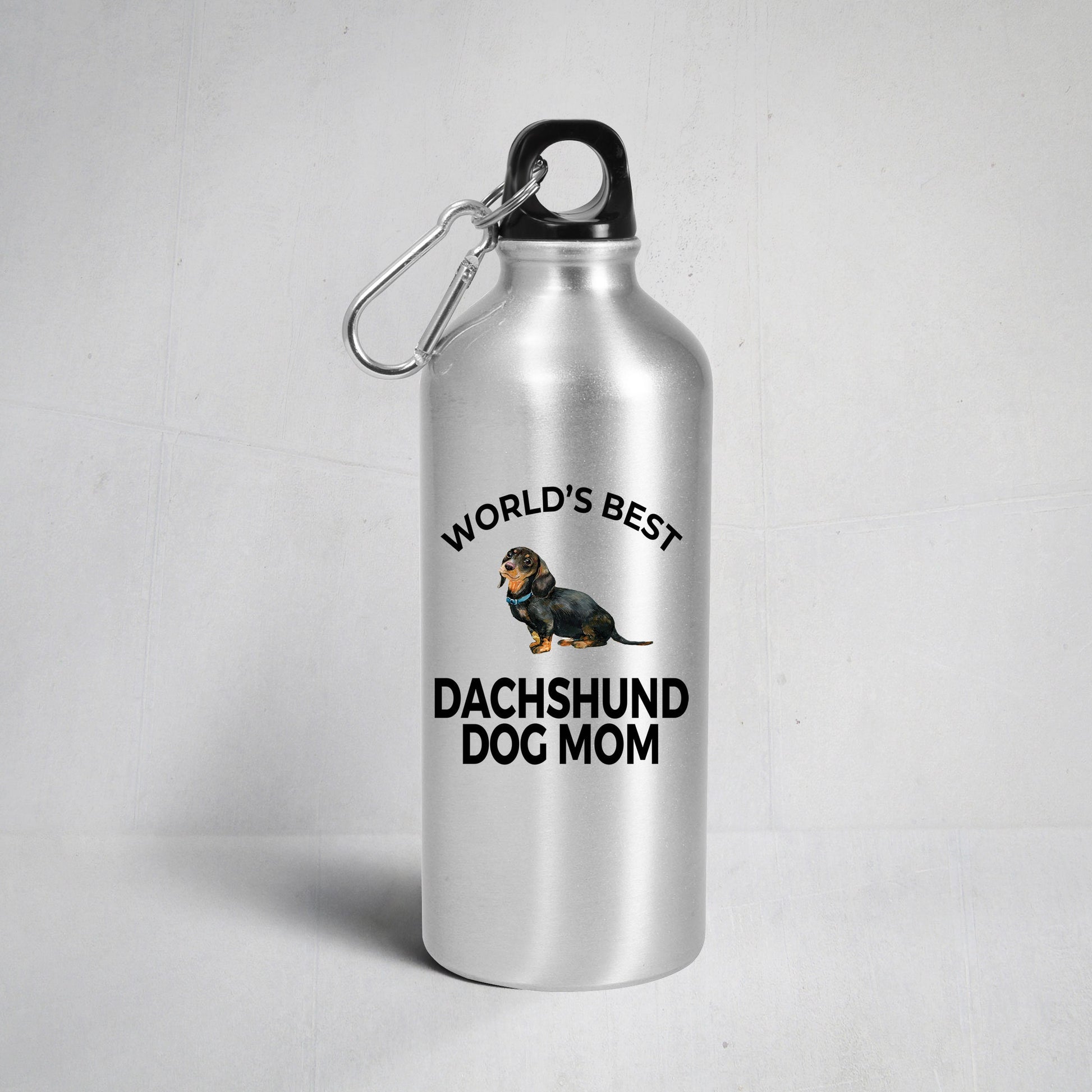 Dachshund Dog Mom Aluminum BPA-free Water Bottle - Mallard Moon Gift Shop