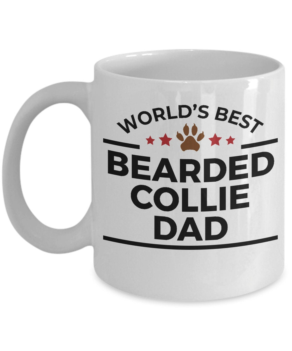 Bearded Collie Dog Dad Mug - Mallard Moon Gift Shop