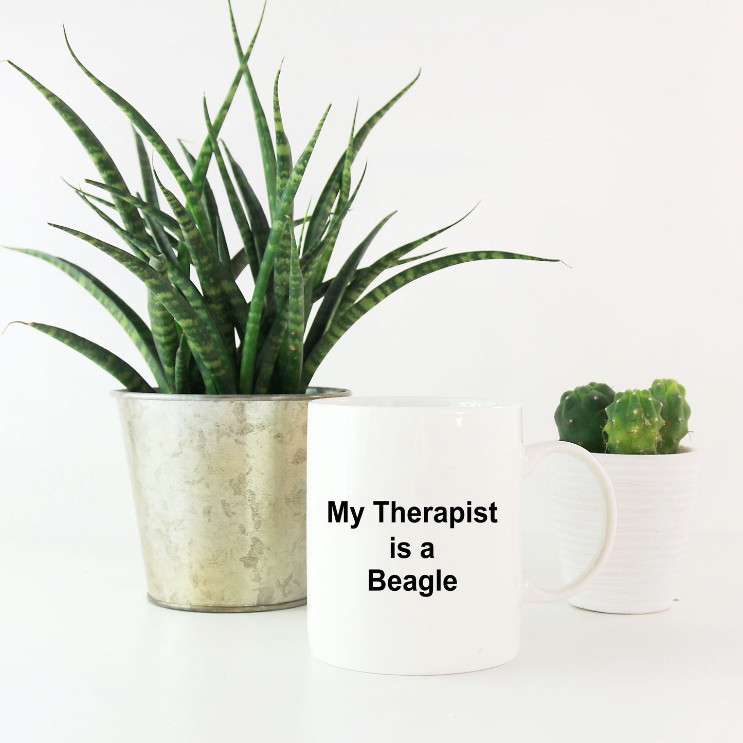 Beagle Dog Therapist Mug - Mallard Moon Gift Shop