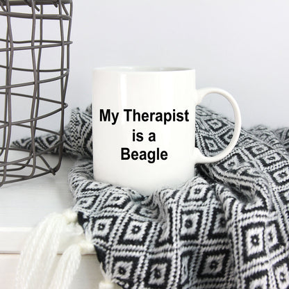 Beagle Dog Therapist Mug - Mallard Moon Gift Shop