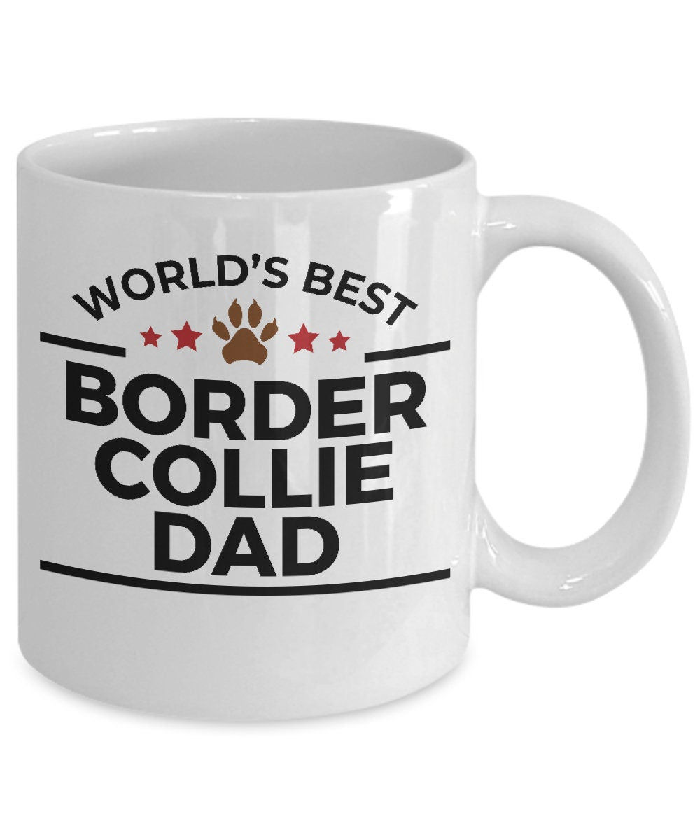 Border Collie Dog Dad Mug - Mallard Moon Gift Shop