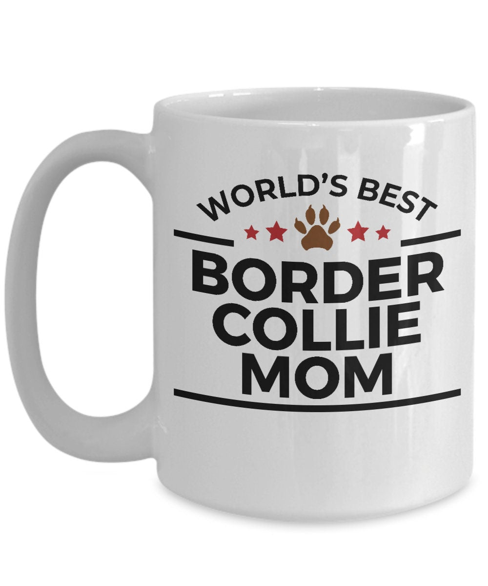 Border Collie Dog Mom Mug - Mallard Moon Gift Shop