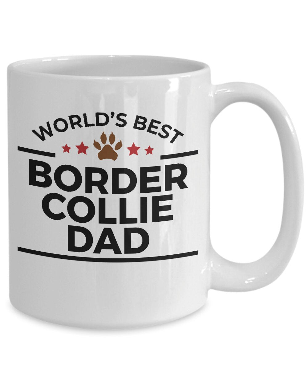 Border Collie Dog Dad Mug - Mallard Moon Gift Shop