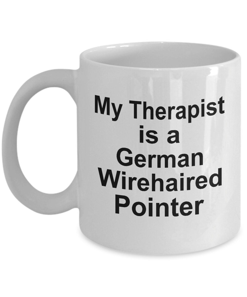 German Wirehaired Pointer Dog Therapist Mug - Mallard Moon Gift Shop