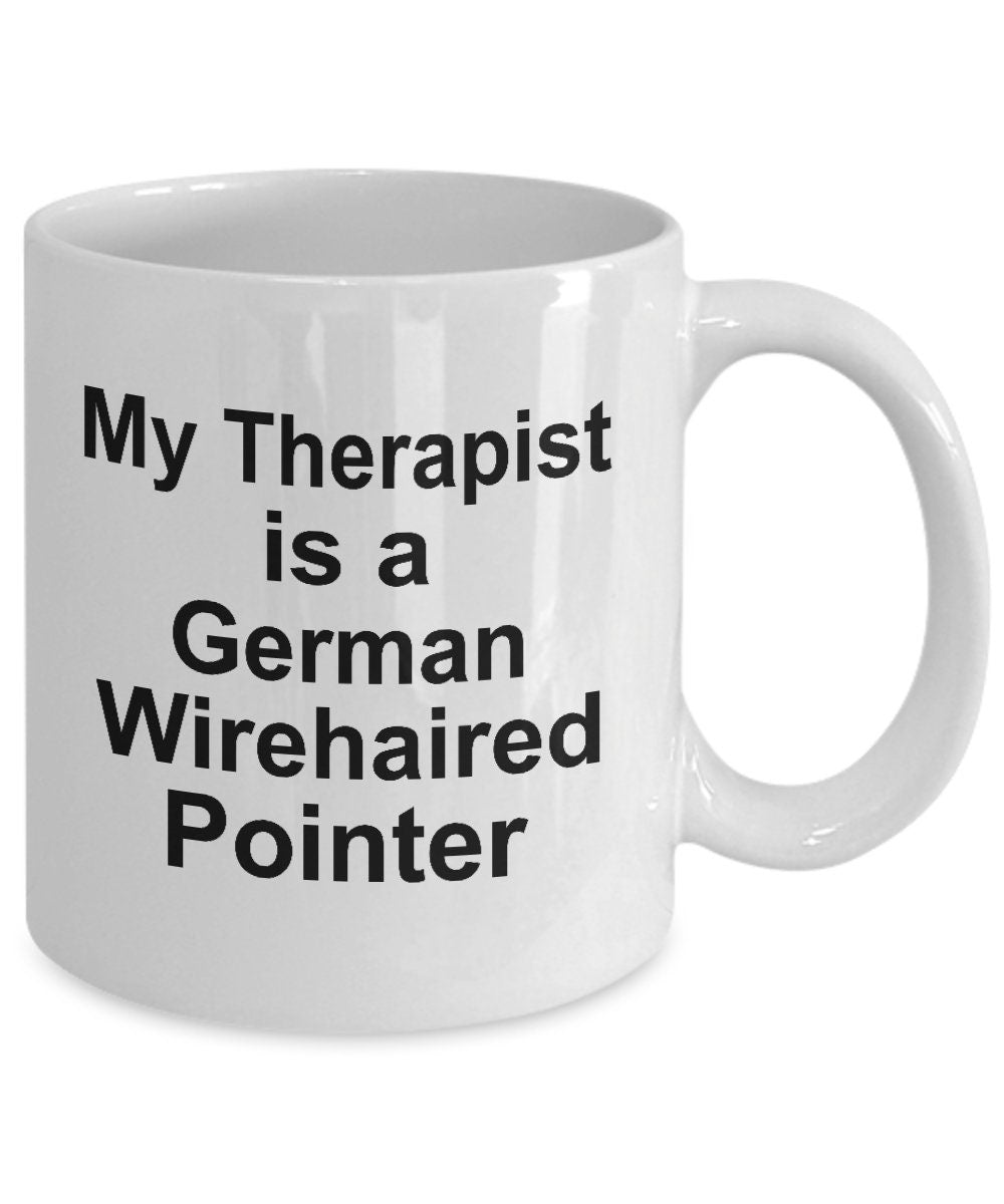 German Wirehaired Pointer Dog Therapist Mug - Mallard Moon Gift Shop