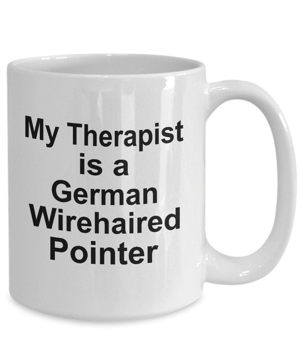 German Wirehaired Pointer Dog Therapist Mug - Mallard Moon Gift Shop