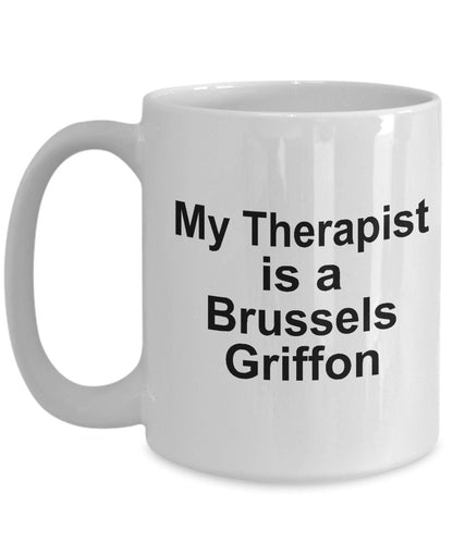 Brussels Griffon Dog Therapist Mug - Mallard Moon Gift Shop