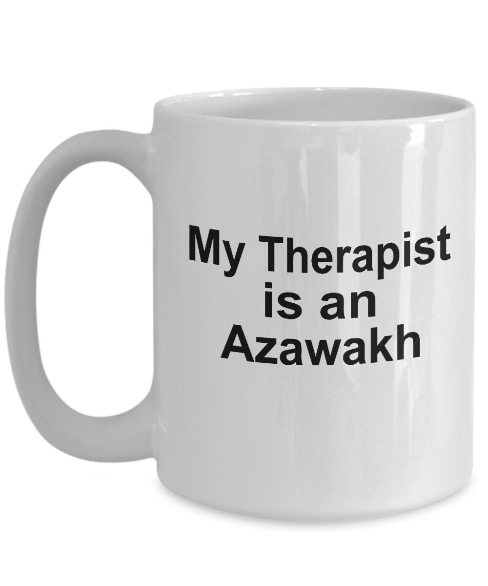 Azawakh Dog Therapist Mug - Mallard Moon Gift Shop