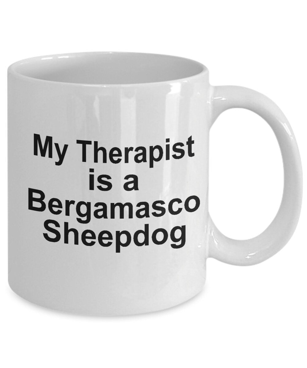 Bergamasco Sheepdog Therapist Mug - Mallard Moon Gift Shop
