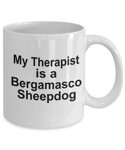 Bergamasco Sheepdog Therapist Mug - Mallard Moon Gift Shop