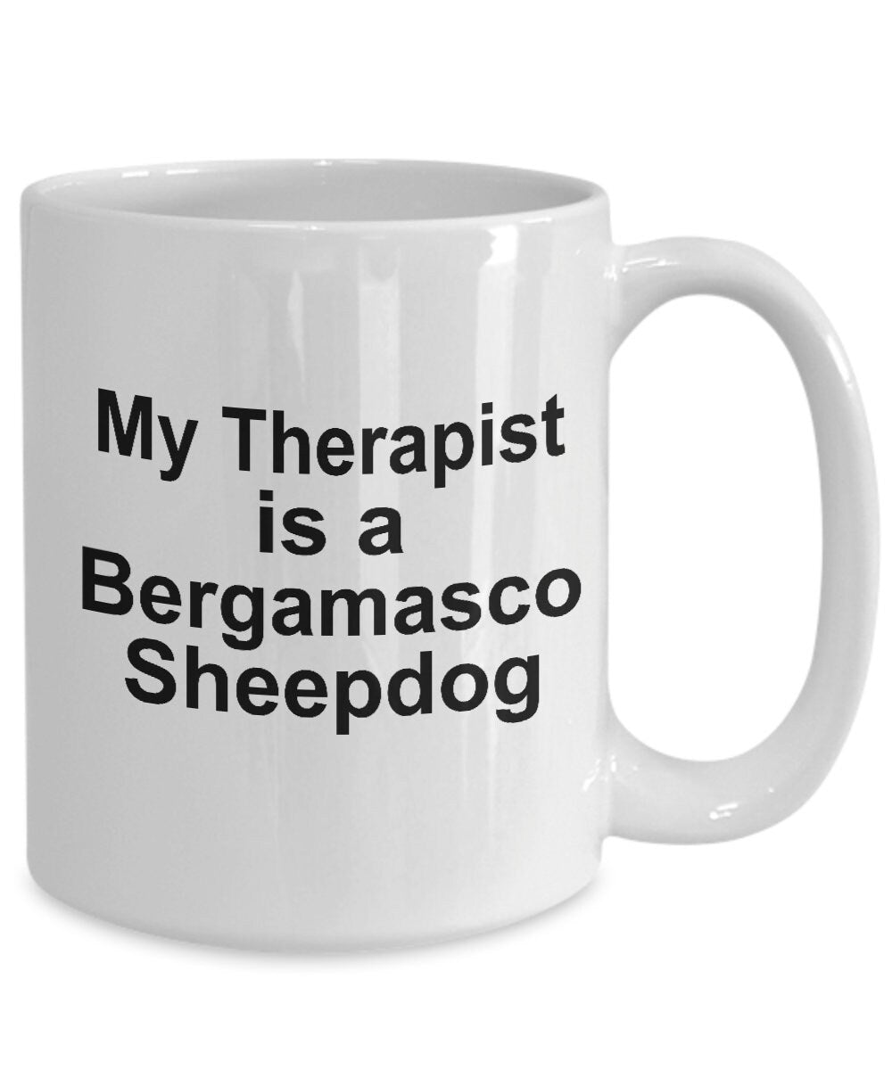 Bergamasco Sheepdog Therapist Mug - Mallard Moon Gift Shop