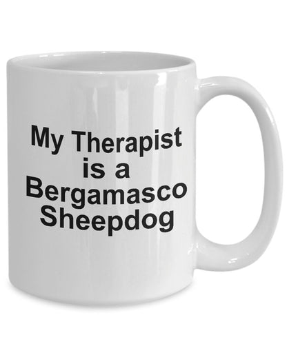 Bergamasco Sheepdog Therapist Mug - Mallard Moon Gift Shop