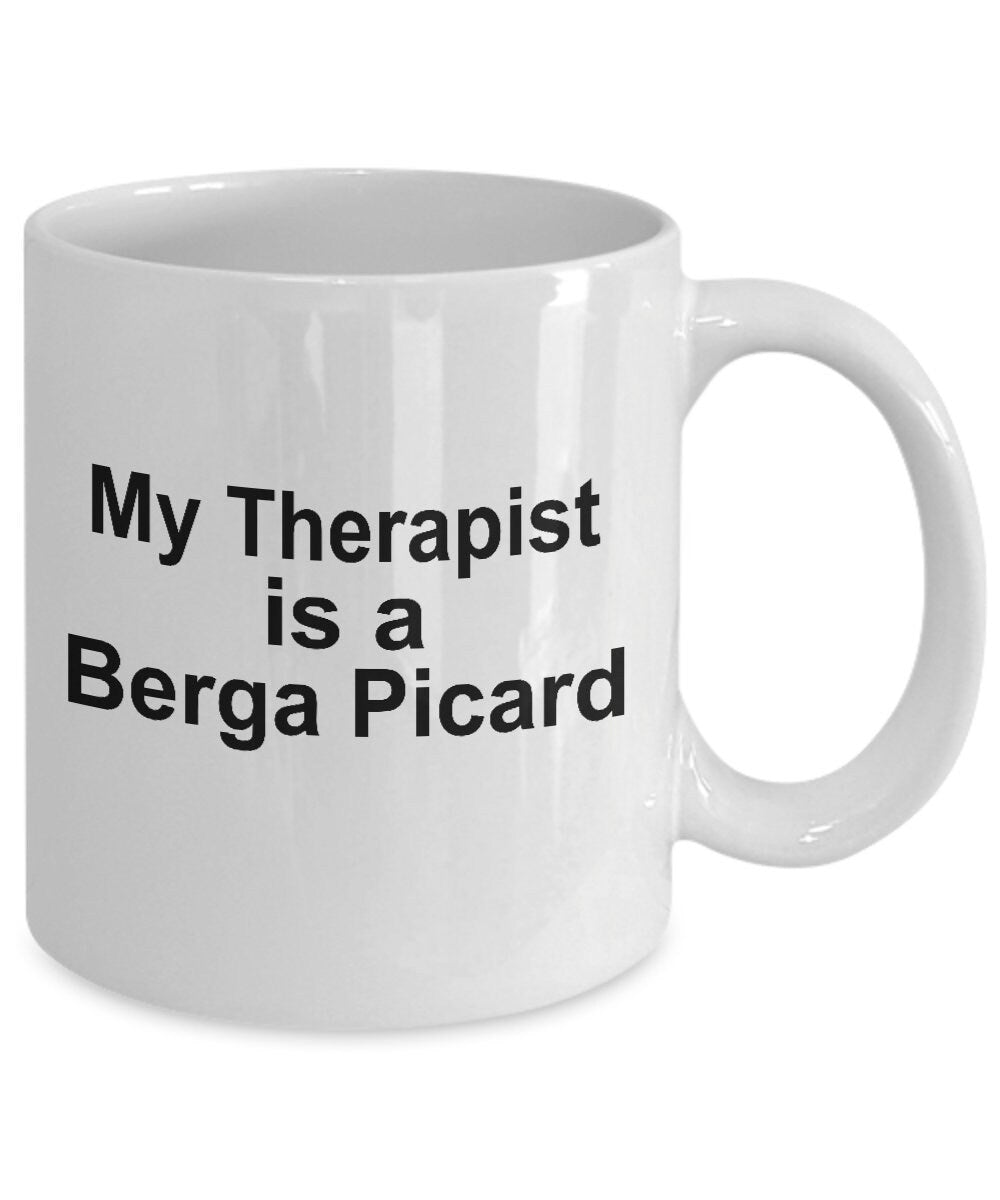 Berger Picard Dog Therapist Mug - Mallard Moon Gift Shop
