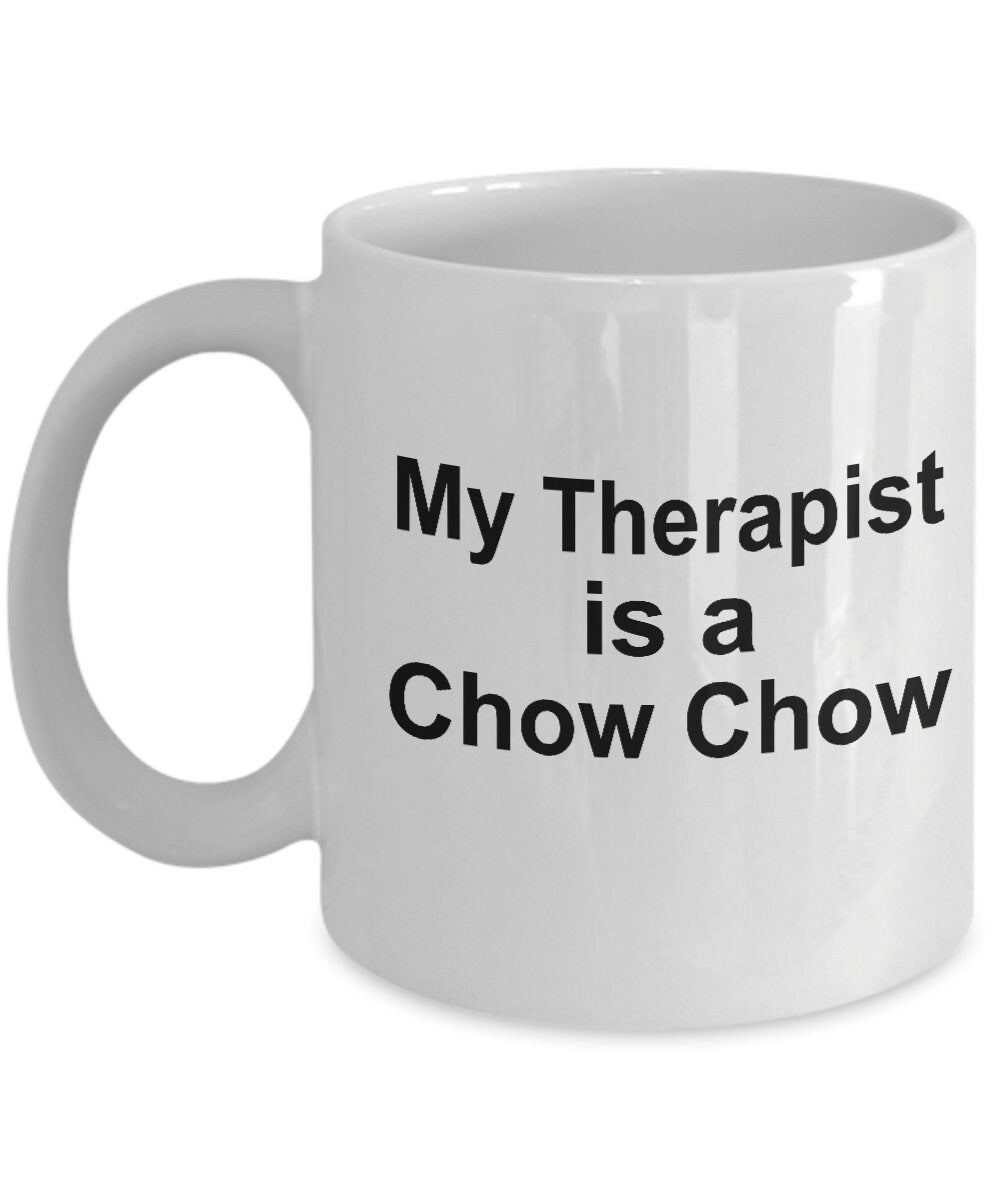 Chow Chow  Dog Therapist Mug - Mallard Moon Gift Shop