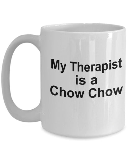 Chow Chow  Dog Therapist Mug - Mallard Moon Gift Shop