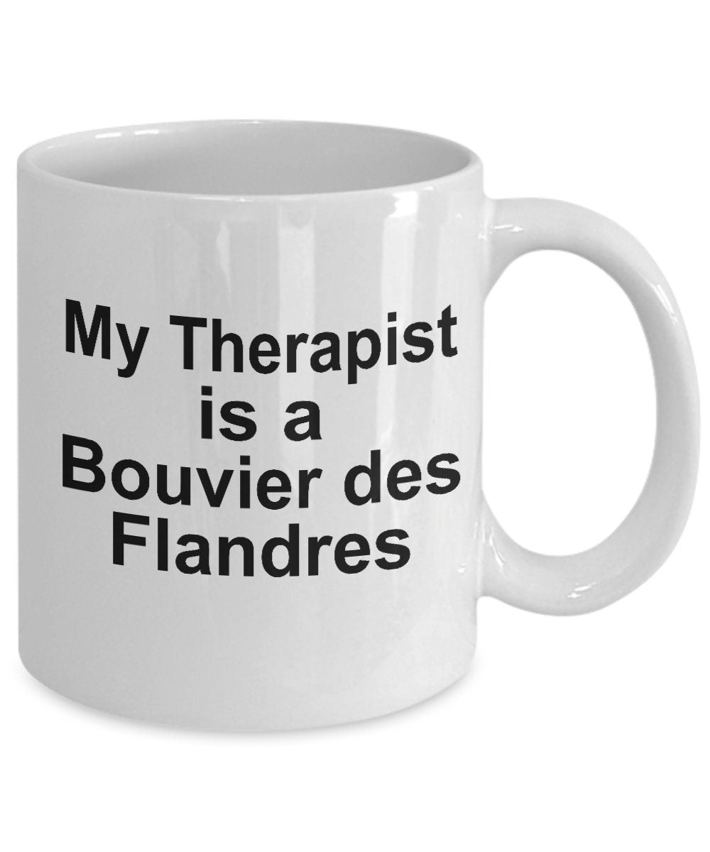 Bouvier des Flandres Dog Therapist Mug - Mallard Moon Gift Shop