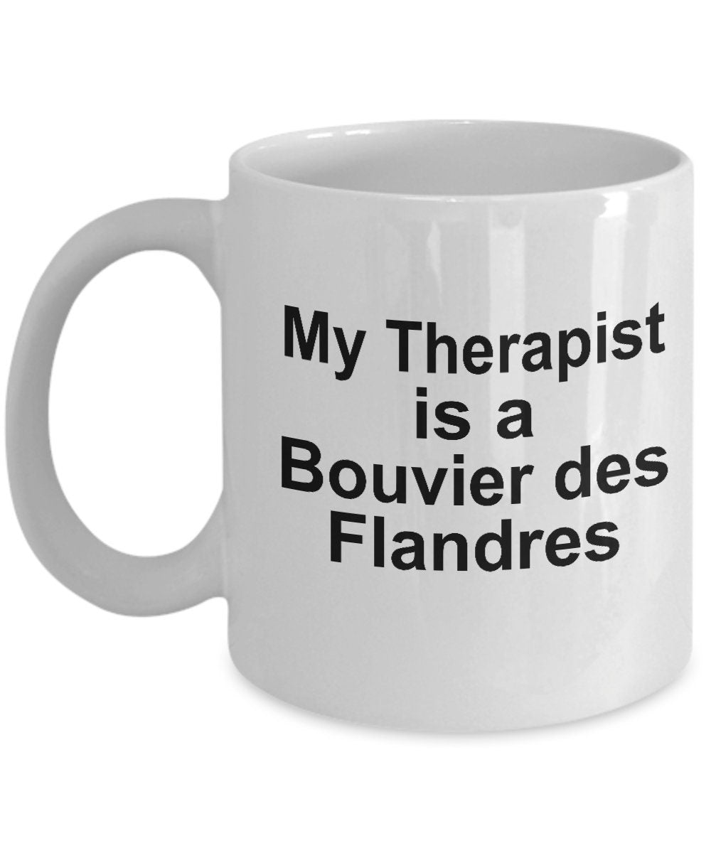 Bouvier des Flandres Dog Therapist Coffee Mug - Mallard Moon Gift Shop