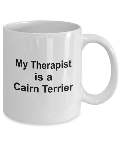 Cairn Terrier Dog Therapist Coffee Mug - Mallard Moon Gift Shop