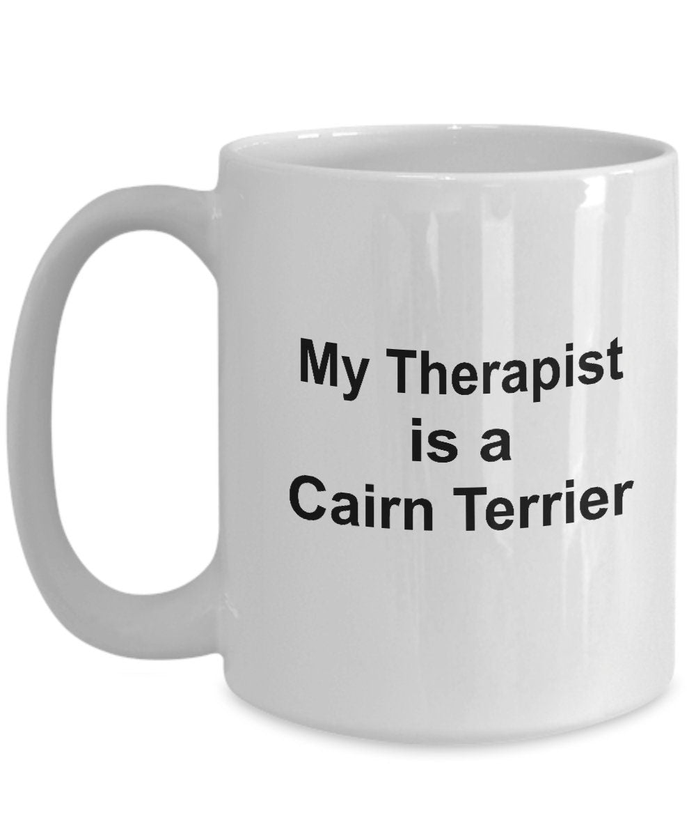 Cairn Terrier Dog Therapist Coffee Mug - Mallard Moon Gift Shop