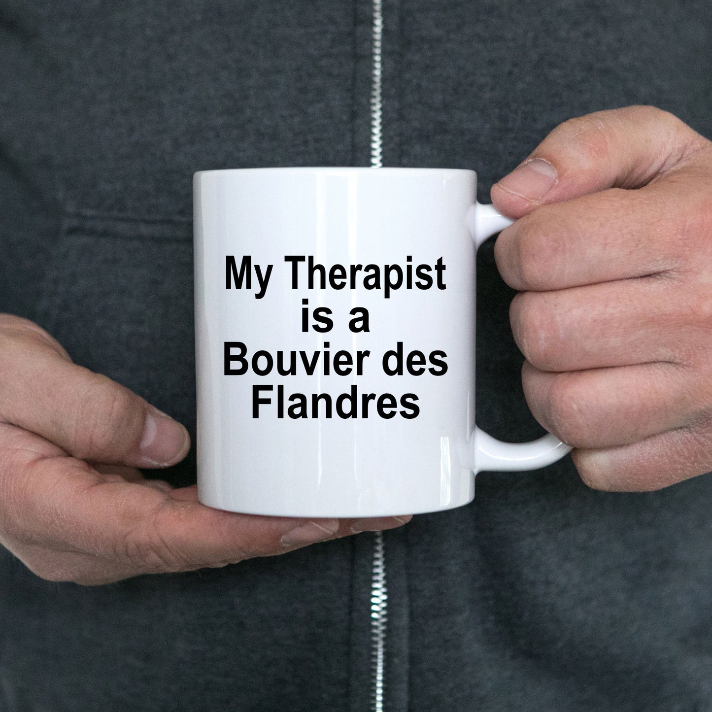 Bouvier des Flandres Dog Therapist Coffee Mug - Mallard Moon Gift Shop