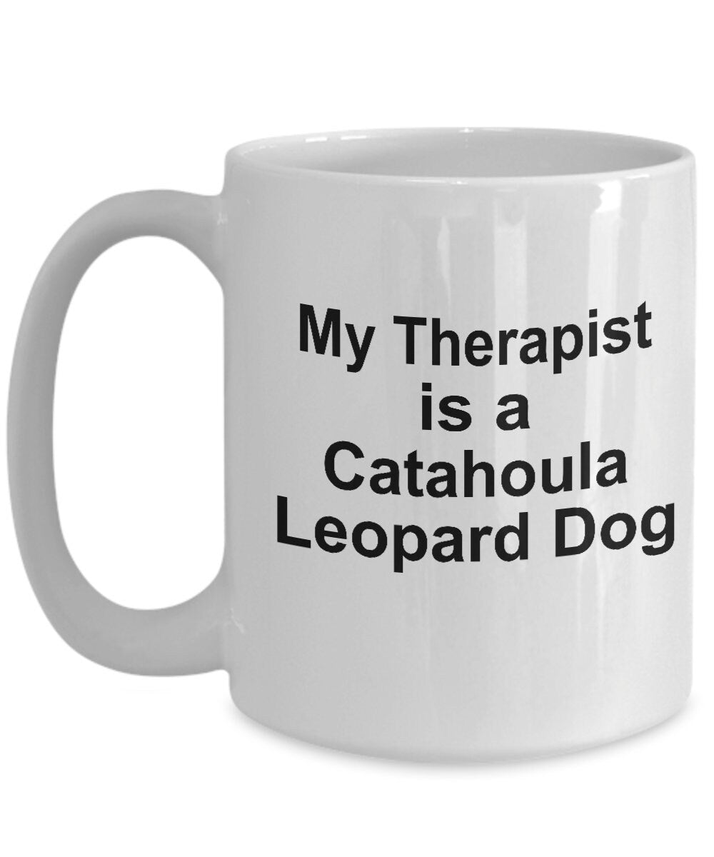 Catahoula Leopard Dog Therapist Mug - Mallard Moon Gift Shop