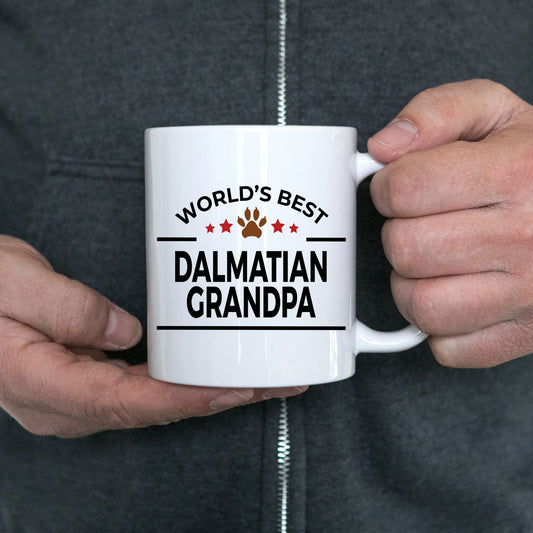 Dalmatian Dog Grandpa Ceramic Coffee Mug - Mallard Moon Gift Shop