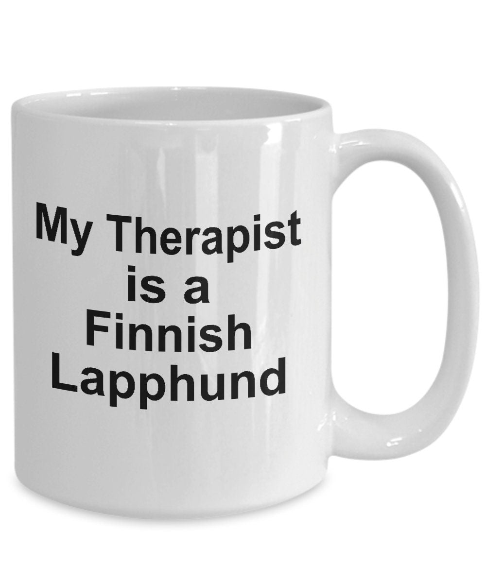 Finnish Lapphund Dog Therapist Mug - Mallard Moon Gift Shop