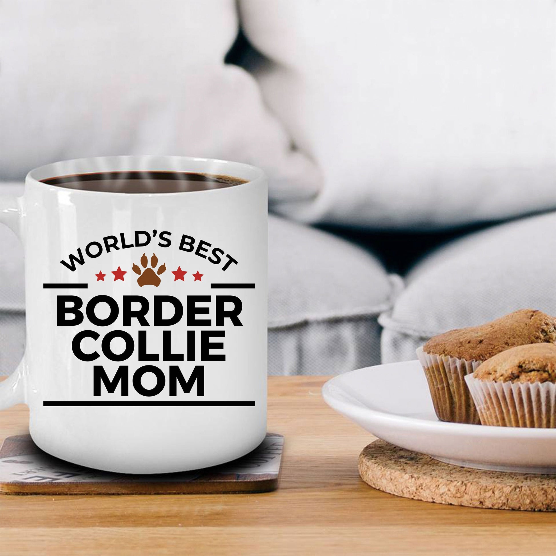 Border Collie Dog Mom Mug - Mallard Moon Gift Shop