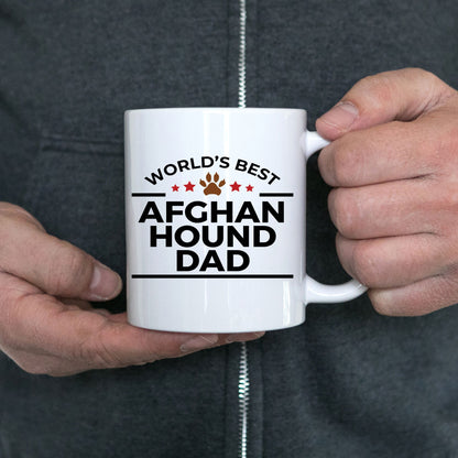 Afghan Hound Dog Dad Mug - Mallard Moon Gift Shop