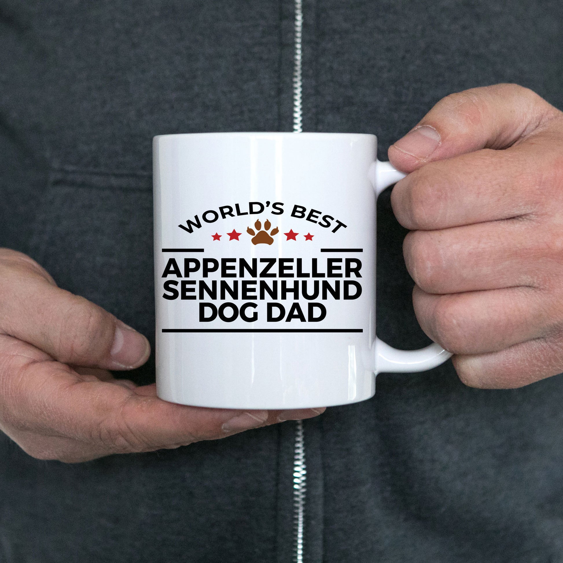 Appenzeller Sennenhund Dog Dad Mug - Mallard Moon Gift Shop