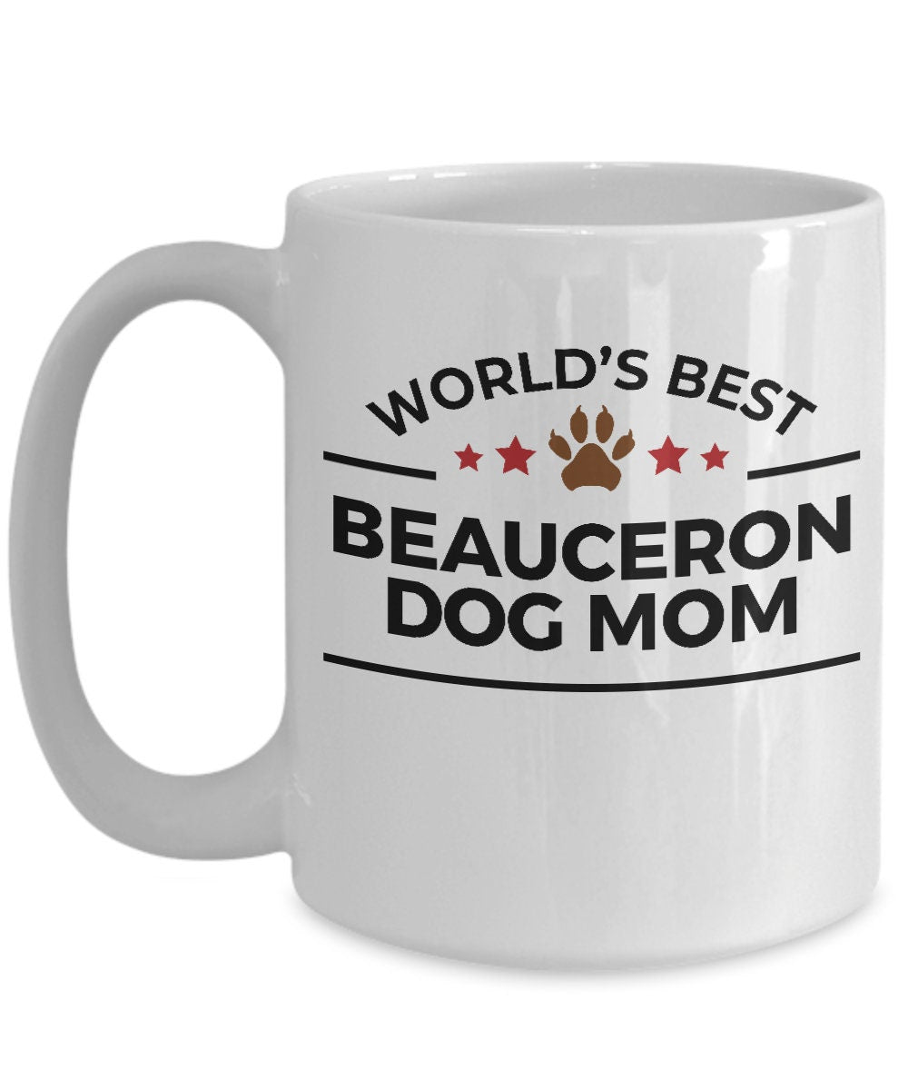 Beauceron Dog Mom Mug - Mallard Moon Gift Shop