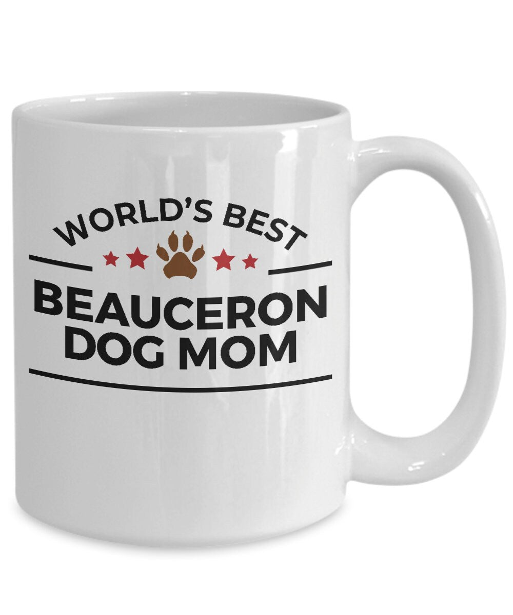 Beauceron Dog Mom Mug - Mallard Moon Gift Shop
