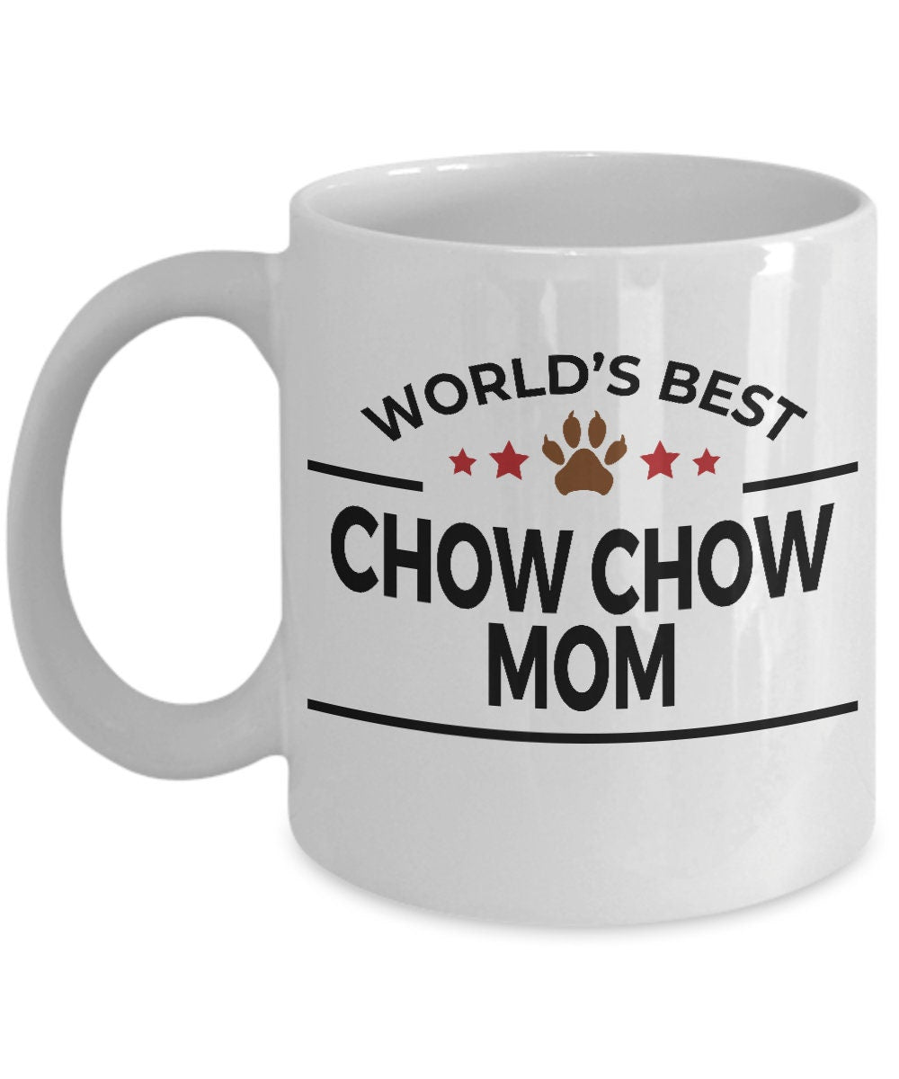 Chow Chow Dog Mom Mug - Mallard Moon Gift Shop