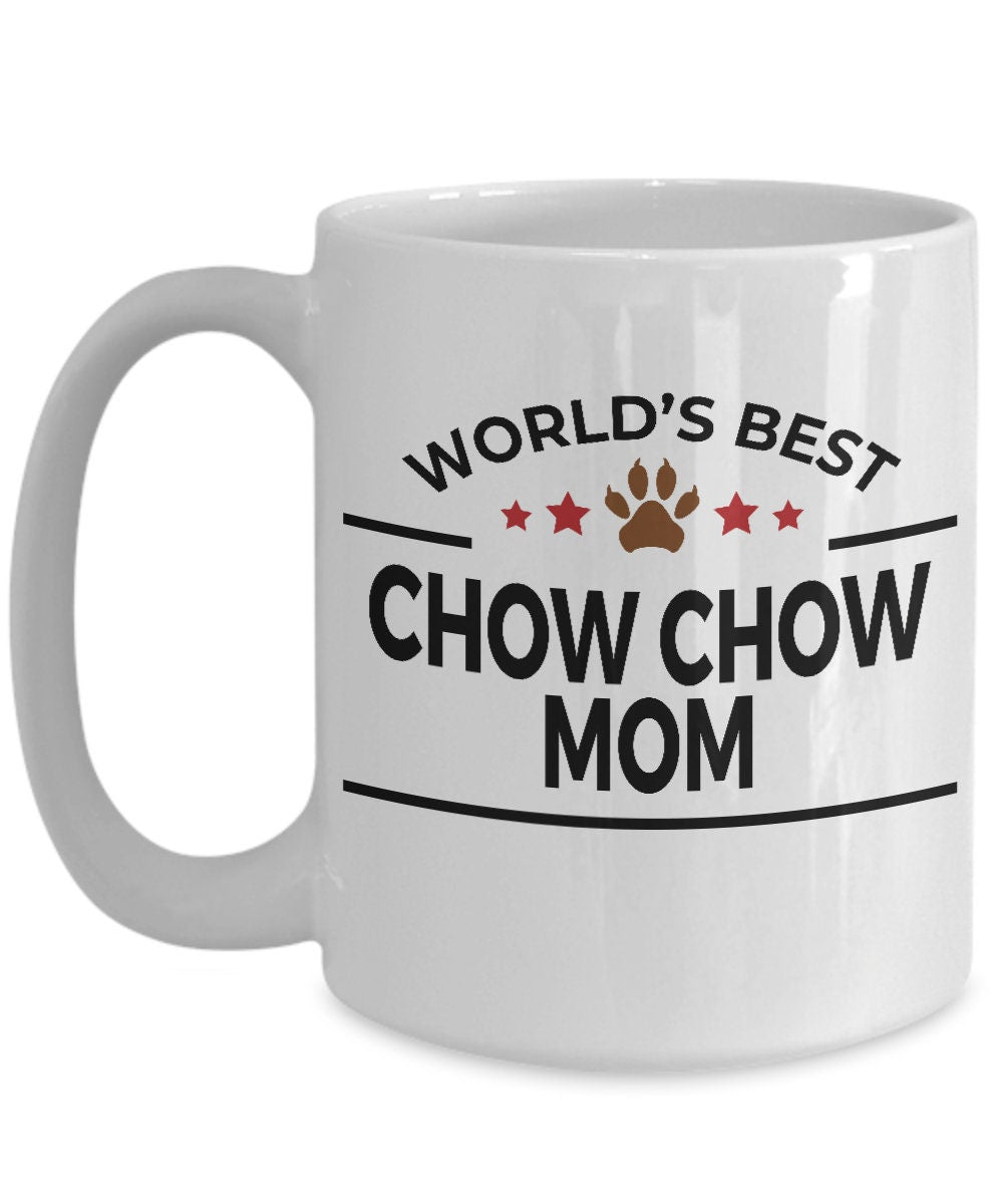 Chow Chow Dog Mom Mug - Mallard Moon Gift Shop