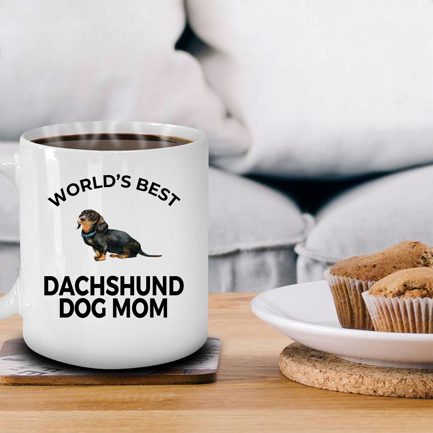 Dachshund Dog Mom Mug - Mallard Moon Gift Shop