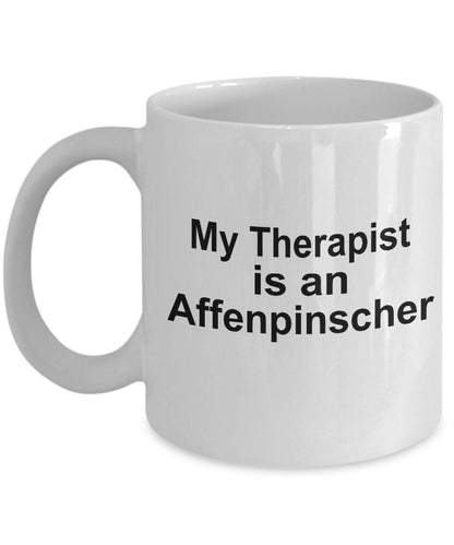 Affenpinscher Dog Therapist Mug - Mallard Moon Gift Shop