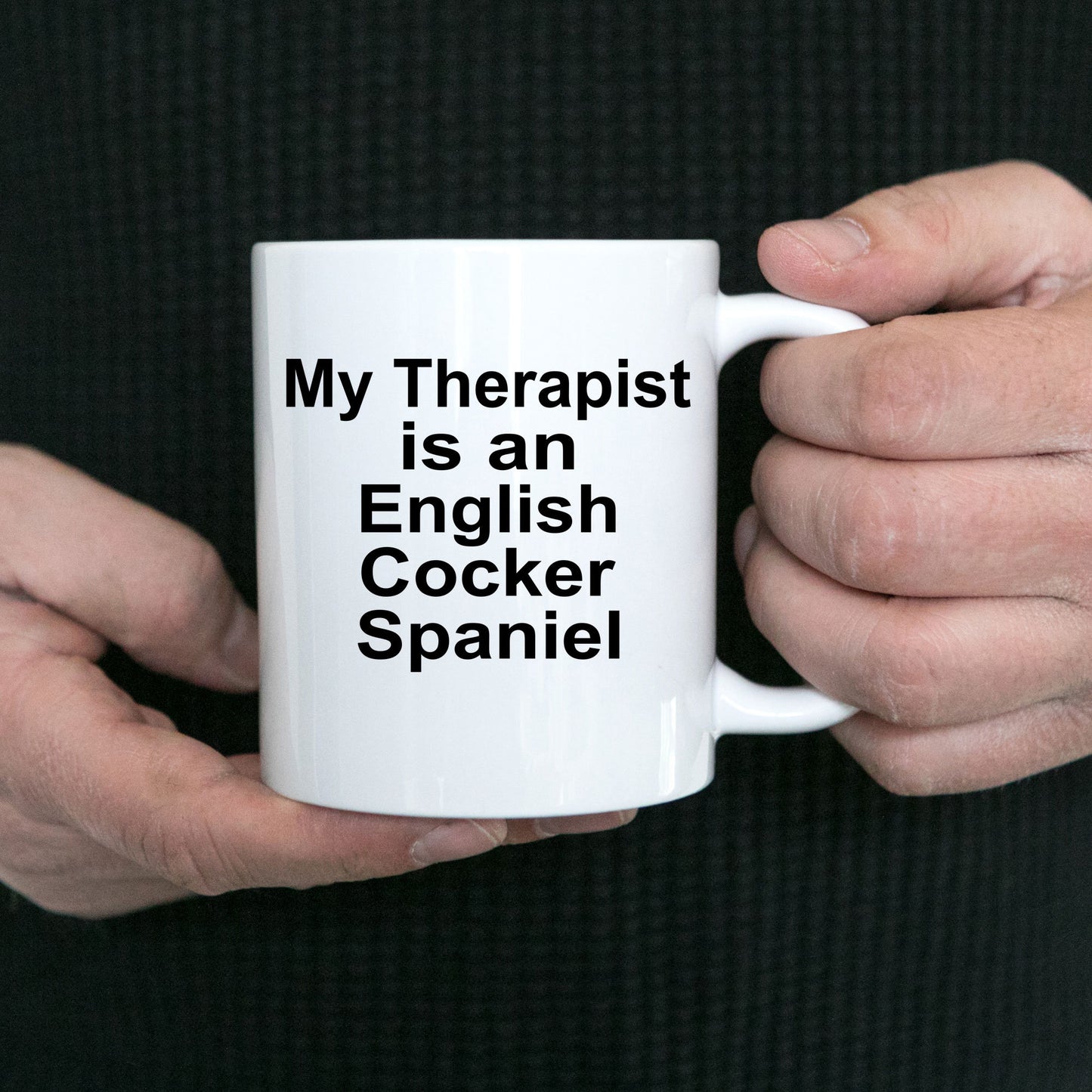 English Cocker Spaniel Dog Therapist Mug - Mallard Moon Gift Shop