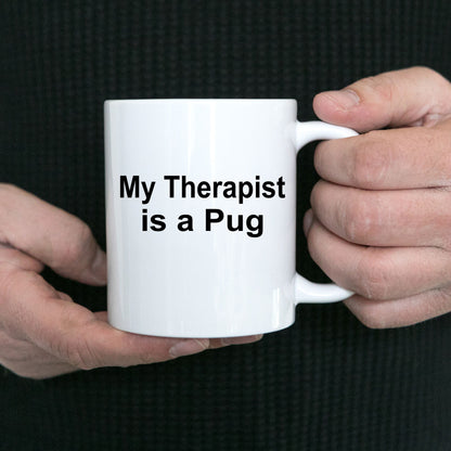 Pug Therapist Dog Mug - Mallard Moon Gift Shop