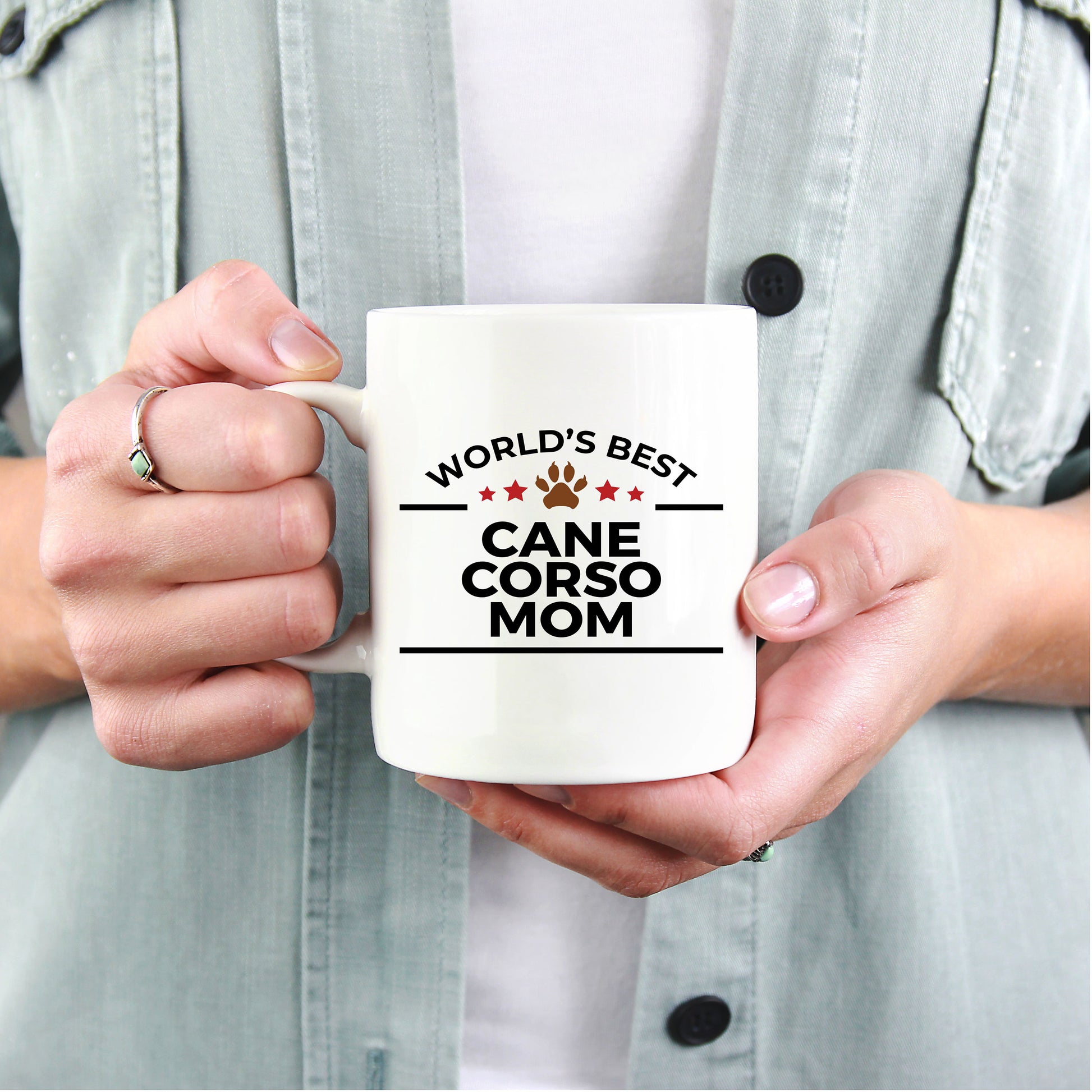 Cane Corso Dog Mom Mug - Mallard Moon Gift Shop