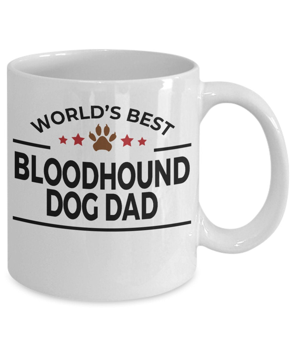 Bloodhound Dog Dad Mug - Mallard Moon Gift Shop