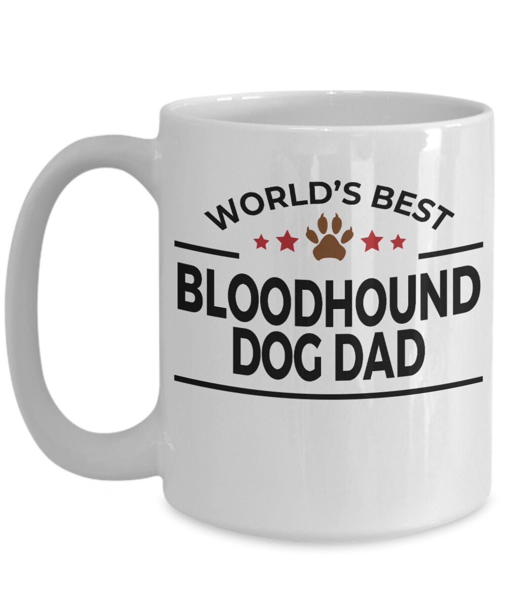 Bloodhound Dog Dad Mug - Mallard Moon Gift Shop
