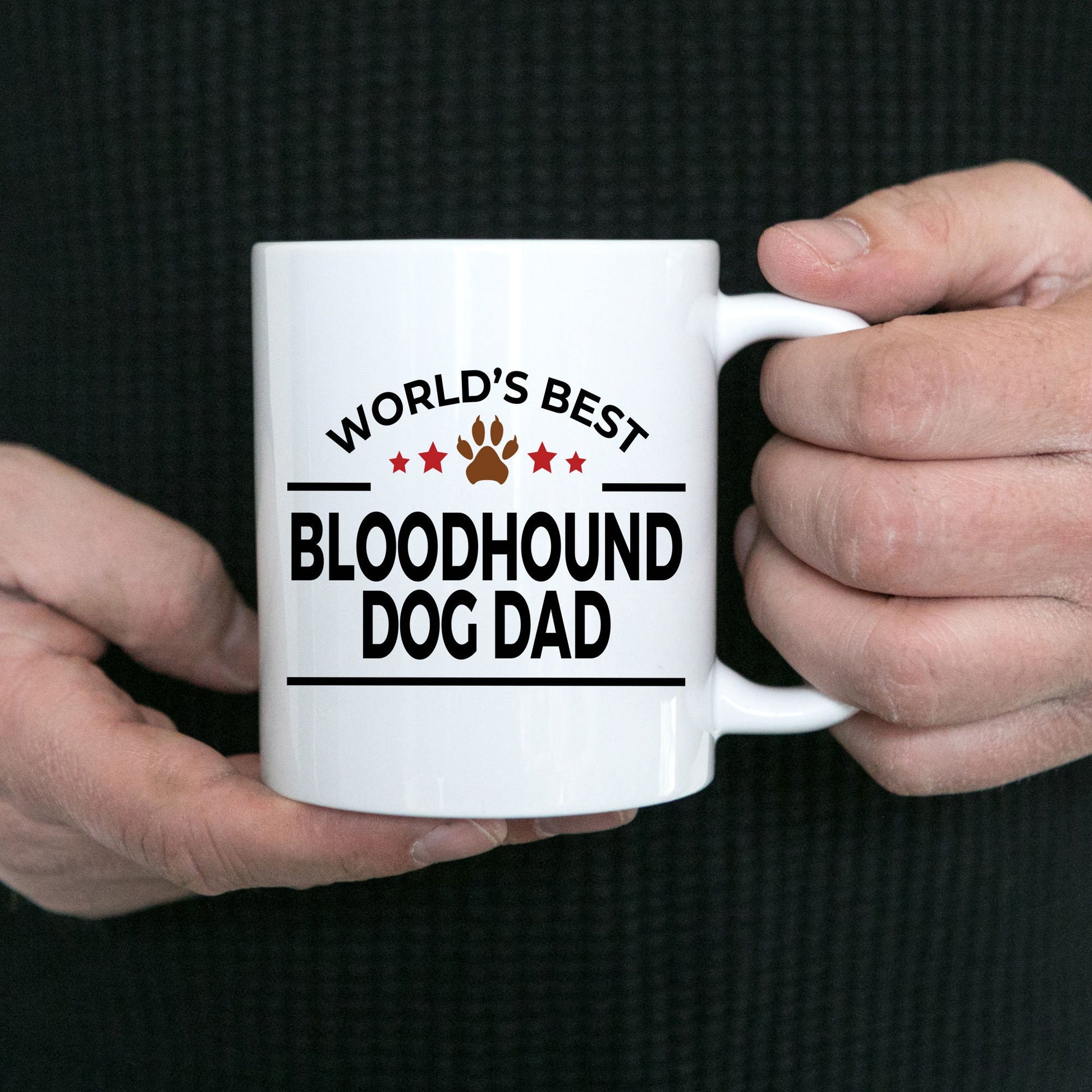 Bloodhound Dog Dad Mug - Mallard Moon Gift Shop