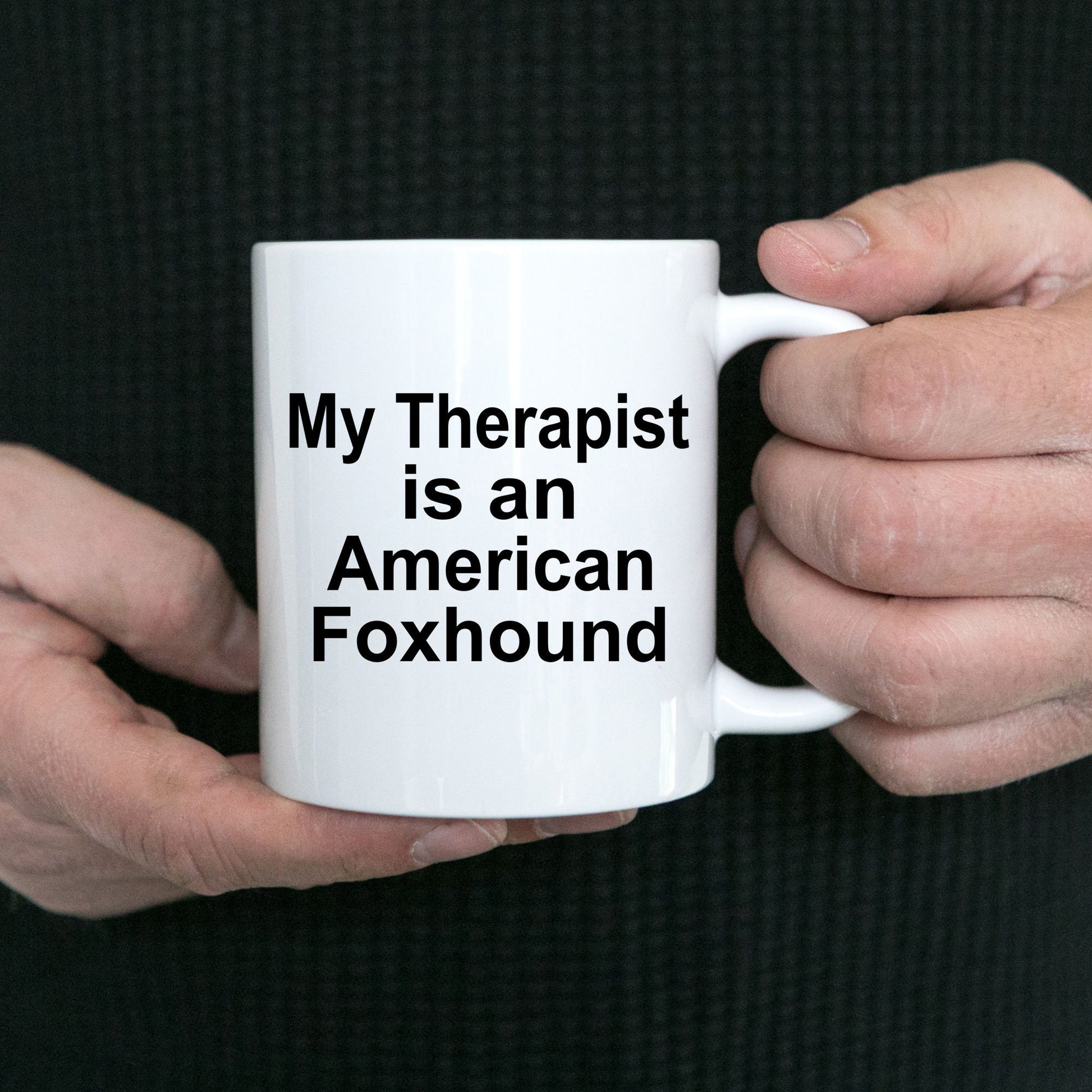 American Foxhound Dog Therapist Mug - Mallard Moon Gift Shop