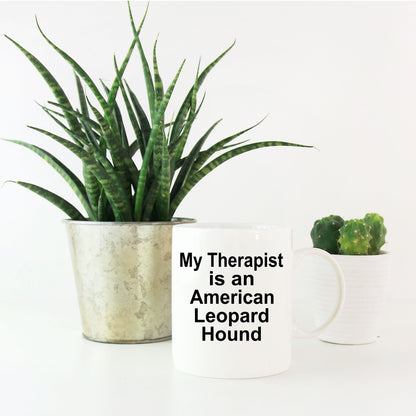 American Leopard Hound Dog Therapist Mug - Mallard Moon Gift Shop