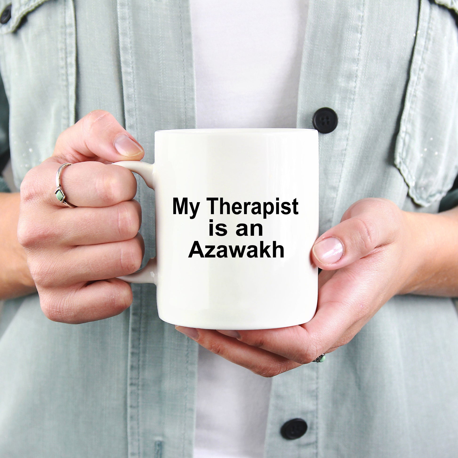 Azawakh Dog Therapist Mug - Mallard Moon Gift Shop