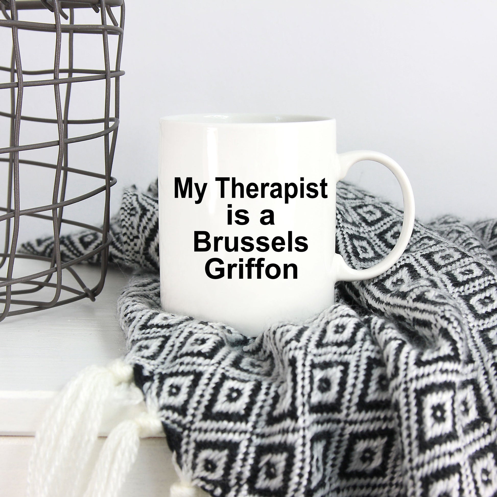 Brussels Griffon Dog Therapist Mug - Mallard Moon Gift Shop